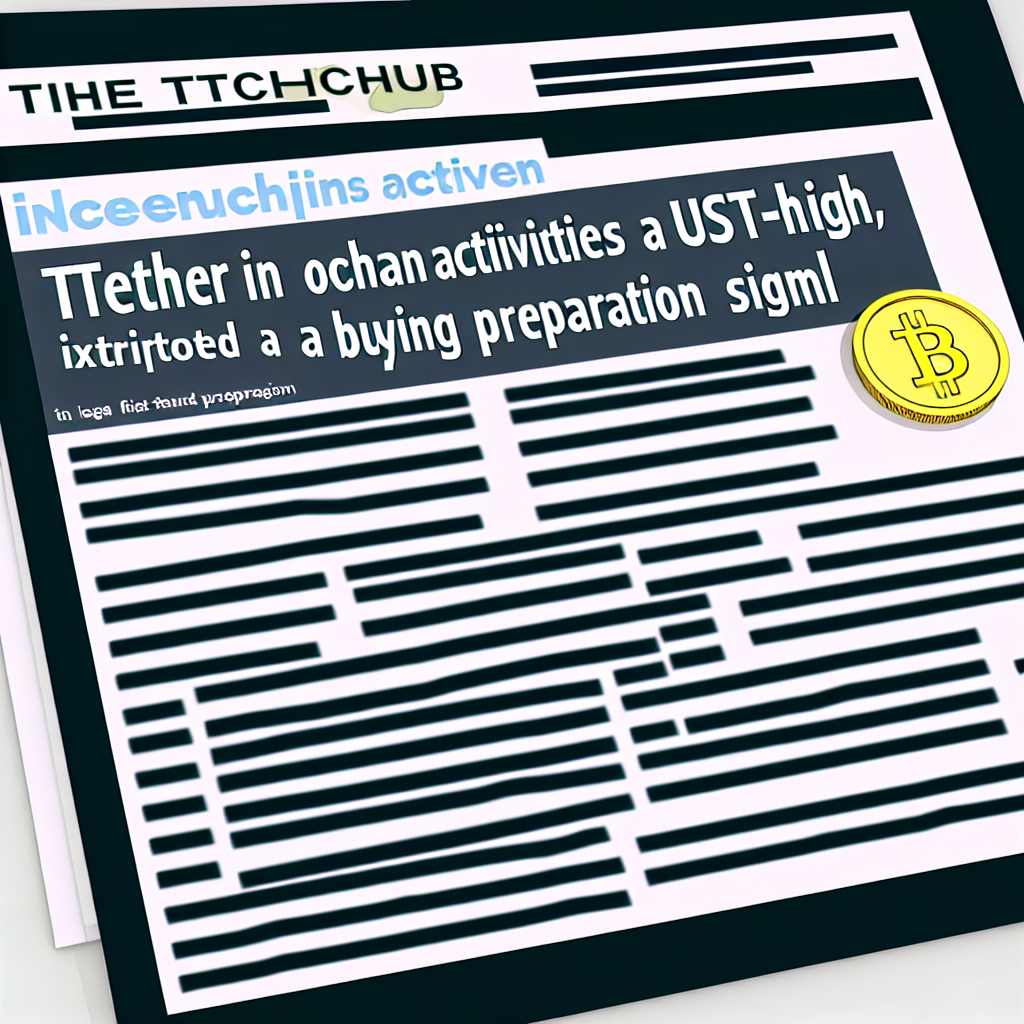 테더(USDT)의 온체인 활동량이 6개월 최고치를 기록하며 트레이더들의 매수 준비 신호로 분석됨. 시장 변동성 및 인플레이션 완화로 인해 암호화폐 가격 회복 가능성 증가. 테더는 불법 자금 동결 등 시장 안정화에 기여 중.